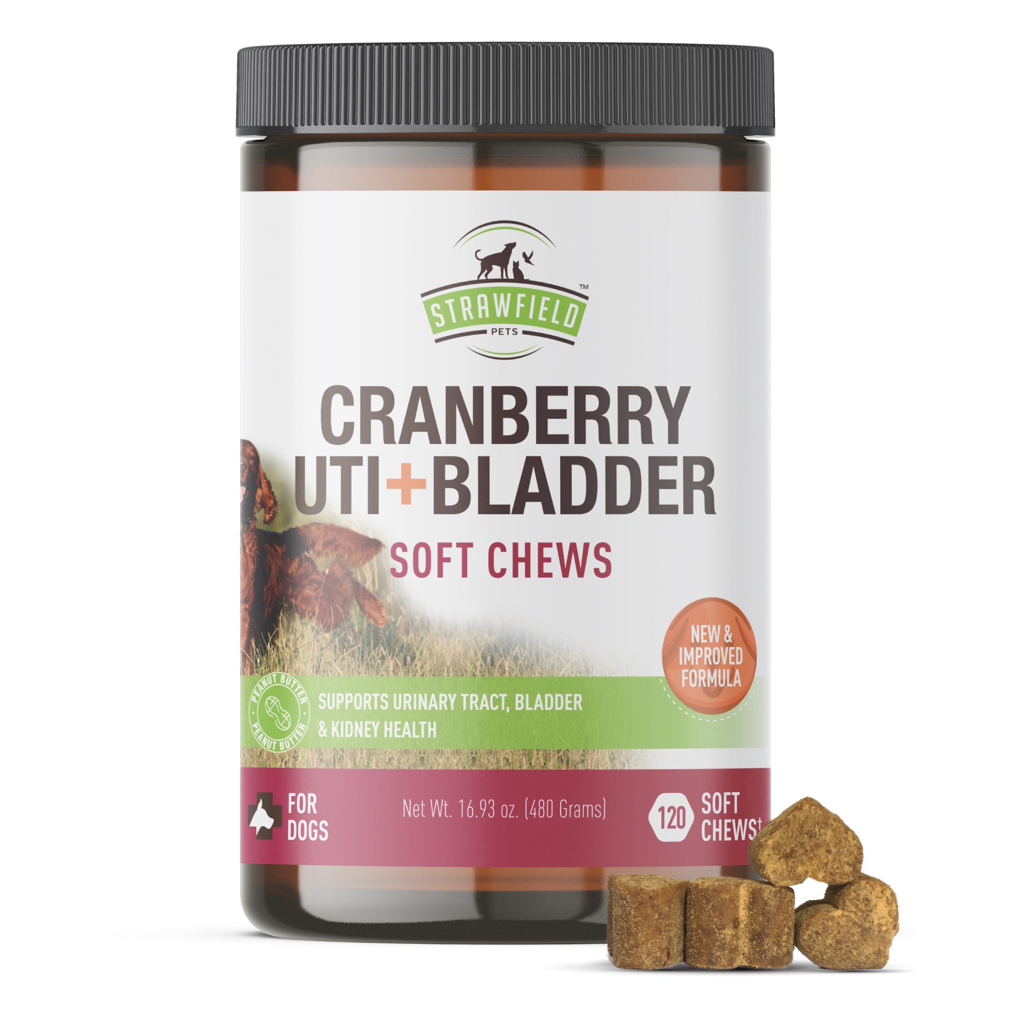 Cranberry Softchews - 120 Softchews - Flavor Options!
