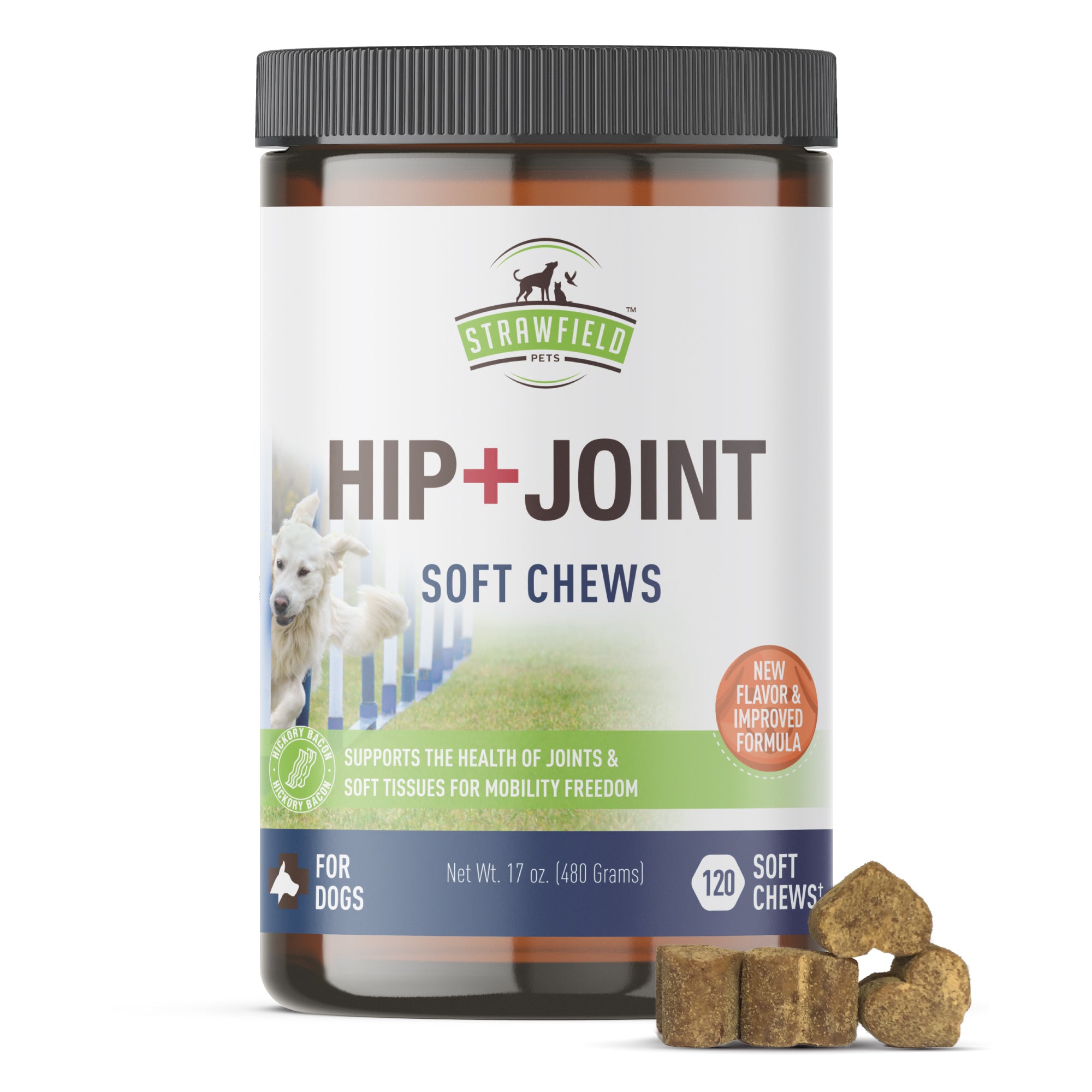 Hip + Joint Chews for Dogs - 120 Softchews