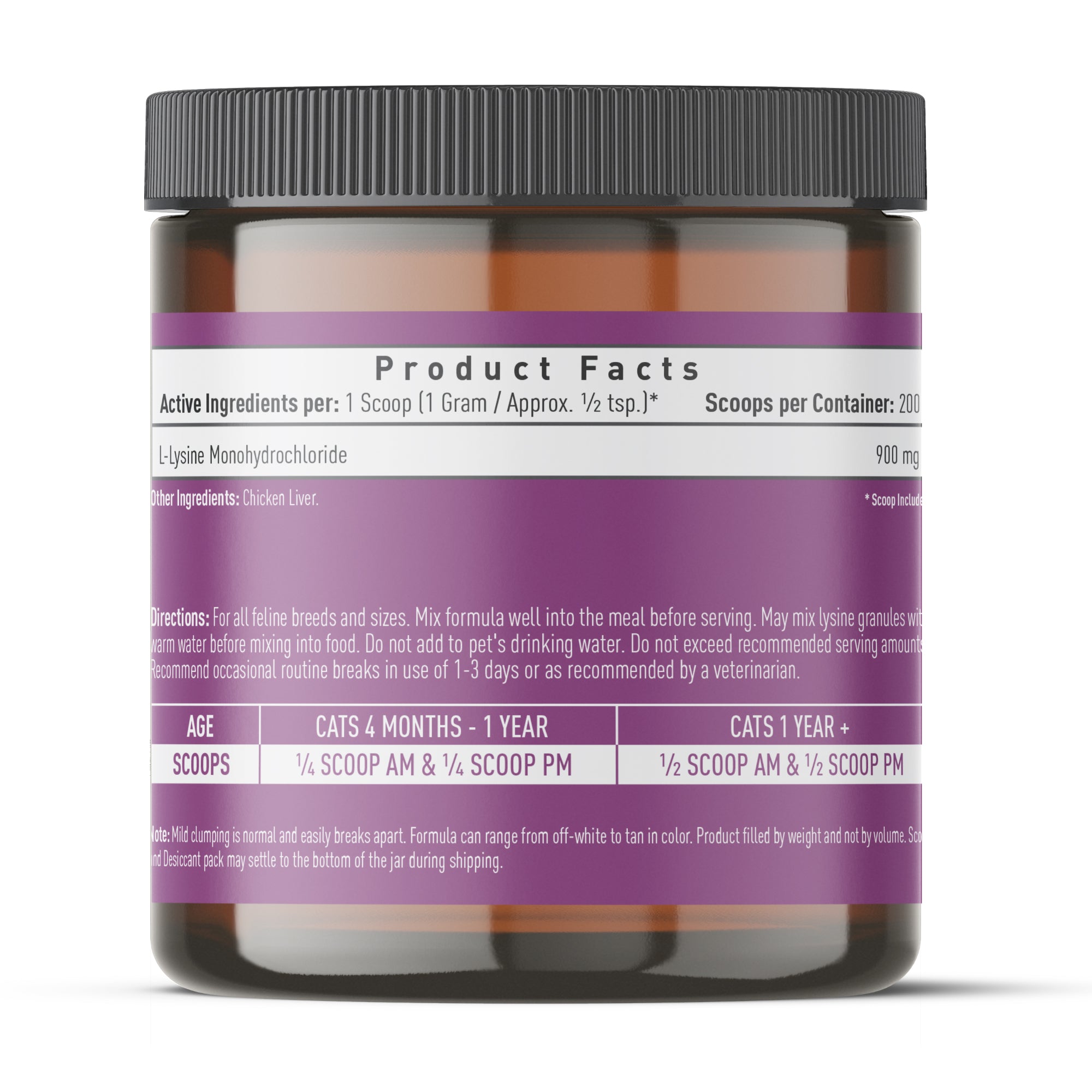 NOW Foods L-Lysine For Cats – 8 Oz (226.8 G) Powder Supplement