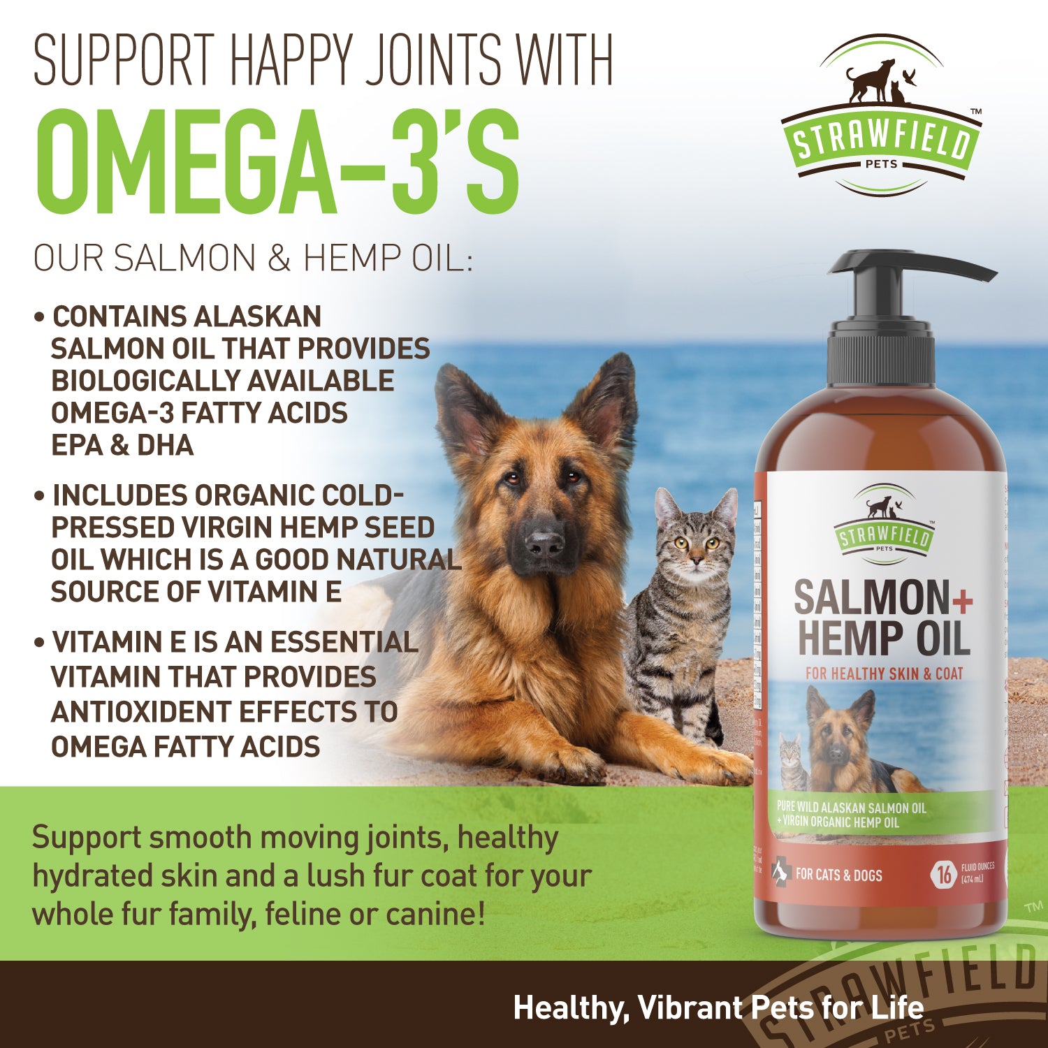 Omega Fish + Hemp Seed Oil